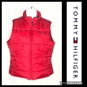 Tommy Hilfiger Jeans red Puffer Vest